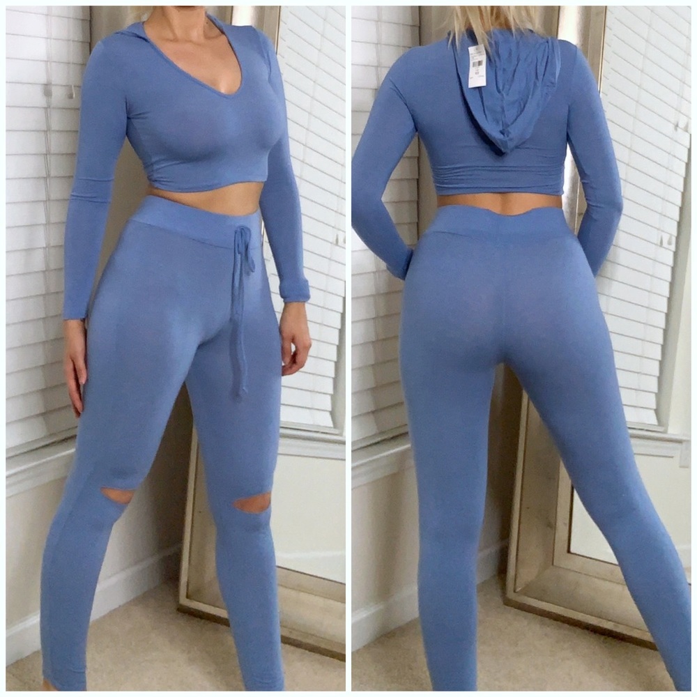 Fashion nova two piece leggings and top